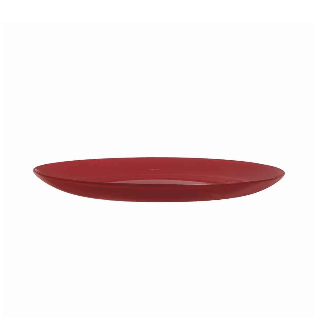 Plato De Postre Vidrio 20 Cm Luminarc X6 Unid Arty Bordeaux — imagen 3 de 4
