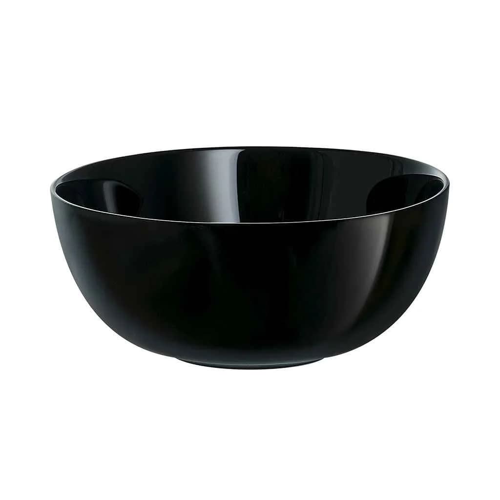 Bowl De Vidrio Compotera 12 Cm Negro Luminarc X6 Unid — imagen 2 de 3