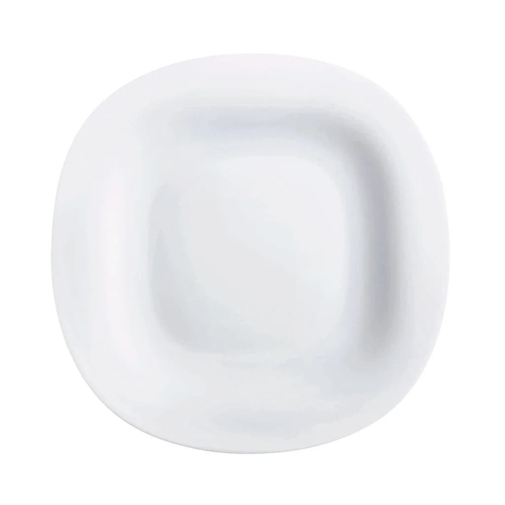 Plato Llano Vidrio Blanco Luminarc 27 Cm Carine X6 Unid — imagen 2 de 3