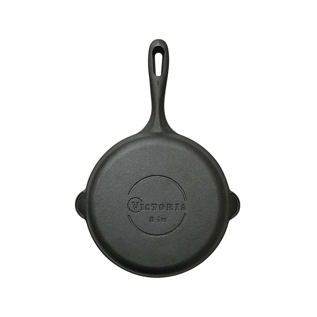 Sarten De Hierro Curado 20 Cm Victoria 1000 Ml Induccion — imagen 3 de 4