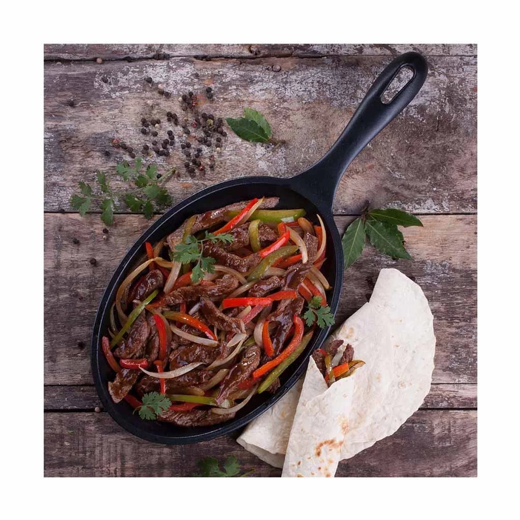 Sarten De Hierro Esmaltado Ovalado Victoria 24 X 17.5cm — imagen 5 de 5