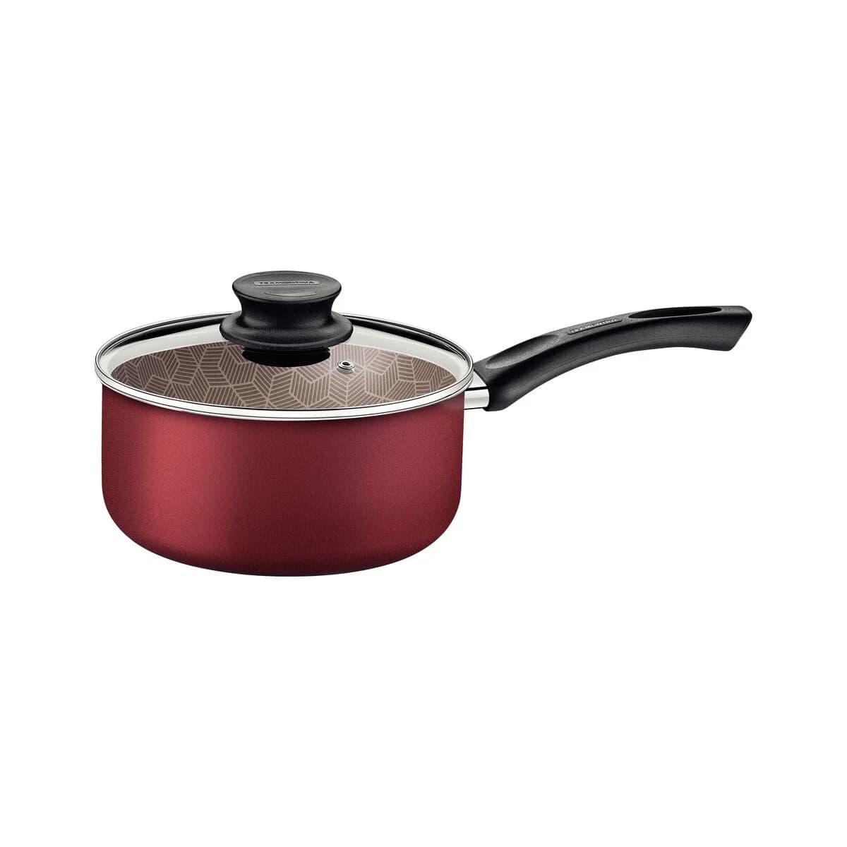 Olla con mango y tapa de vidrio Tramontina Paris antiadherente 20 cm 2.9 L — imagen 2 de 2