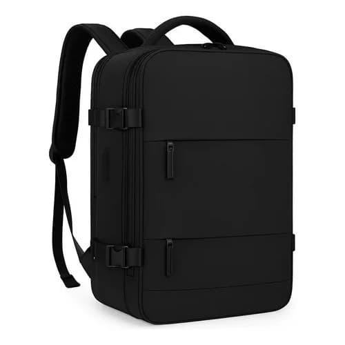 Mochila De Viaje 40 Lts Carry On Notebook Tela Oxford — imagen 1 de 10