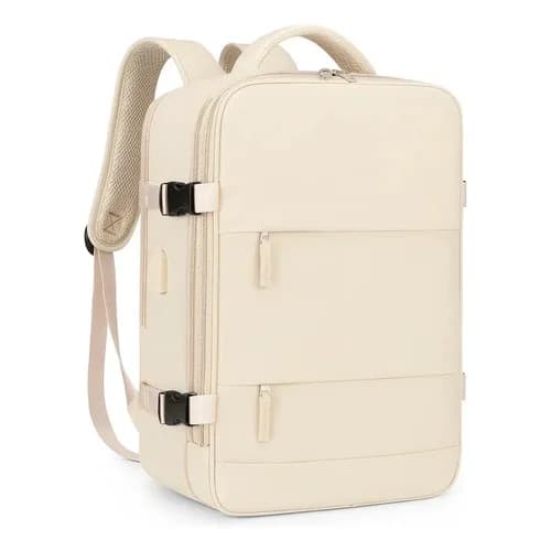 Mochila De Viaje 40 Lts Carry On Notebook Tela Oxford — imagen 6 de 10