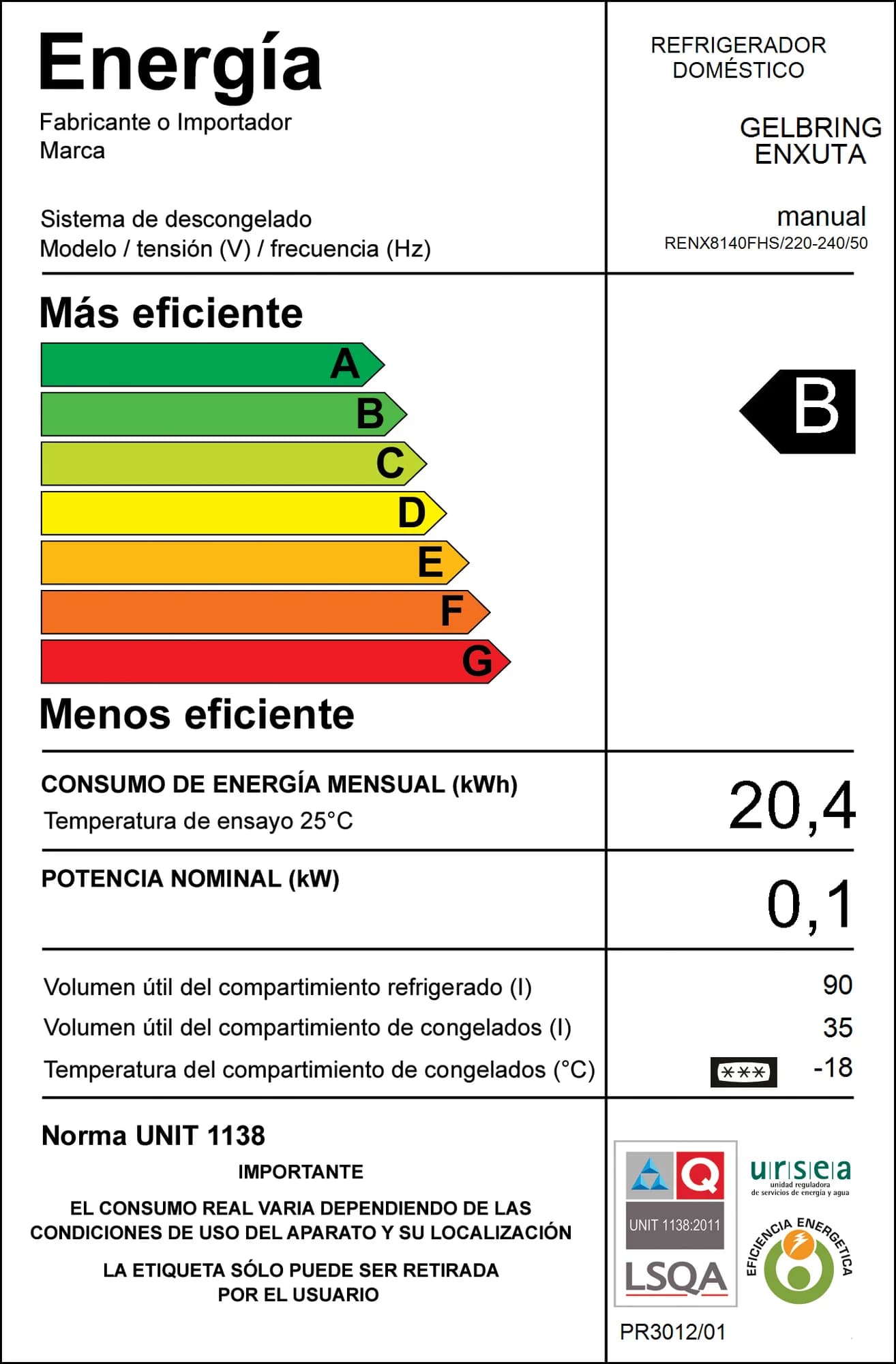 Refrigerador Frío Húmedo — imagen 3 de 3