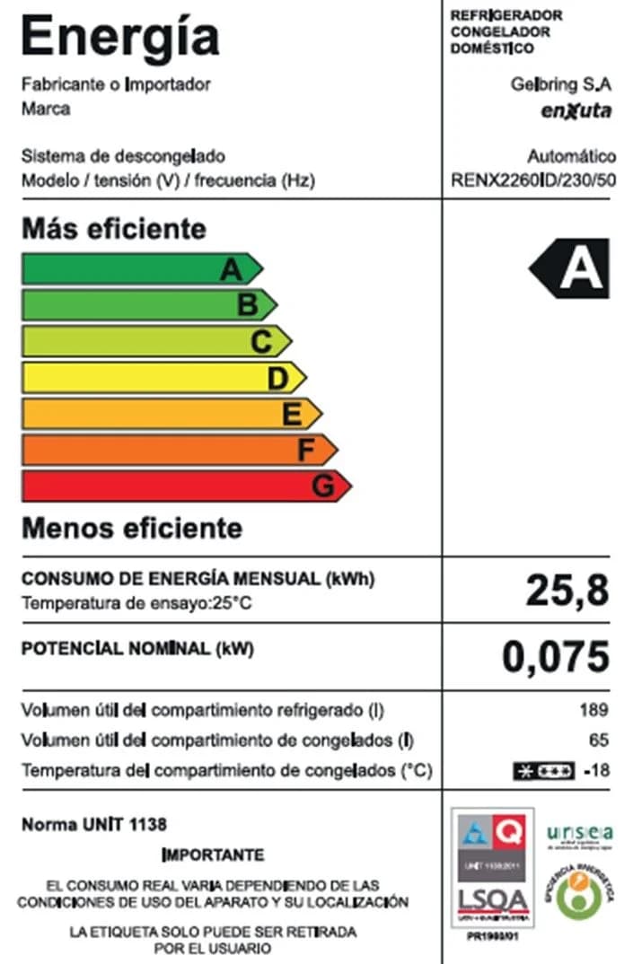 Refrigerador No Frost — imagen 3 de 3