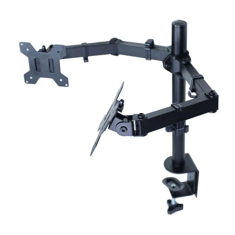 Soporte de Escritorio Doble Brazo con Rotación 360° para Monitor para Monitor — imagen 3 de 5