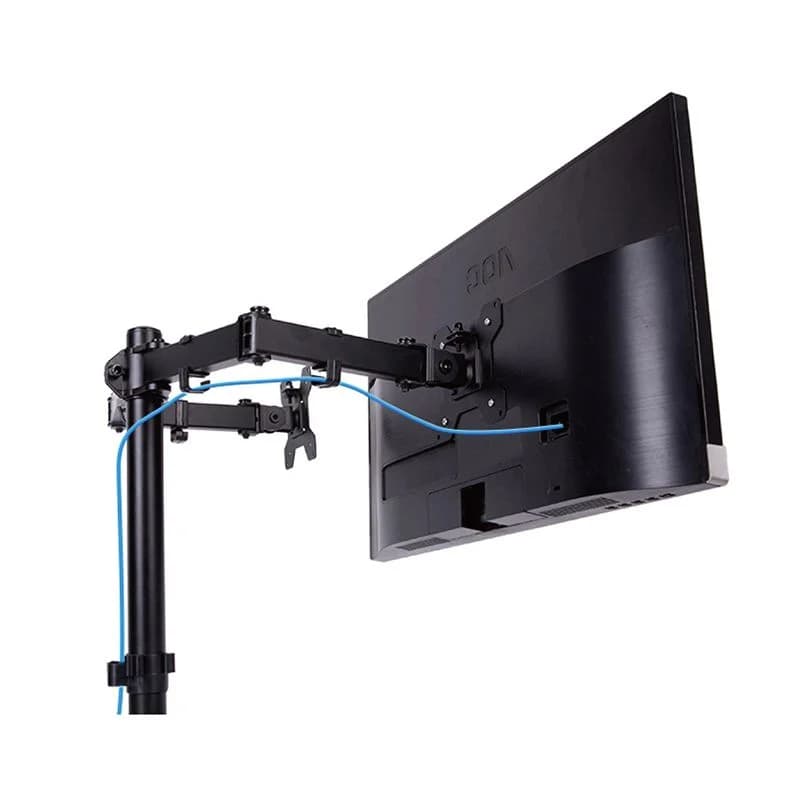 Soporte de Escritorio Doble Brazo con Rotación 360° para Monitor para Monitor — imagen 5 de 5
