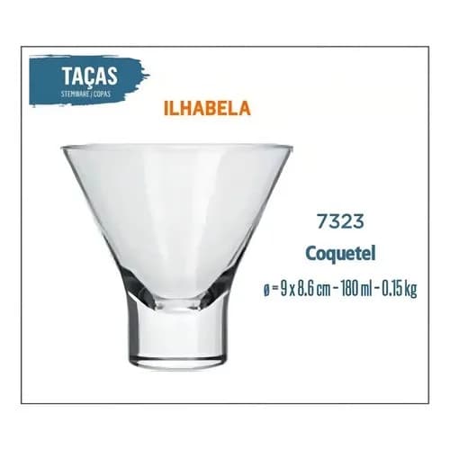 Vaso De Cóctel Nadir Ilhabela 180 Ml Vidrio Pack X12 — imagen 8 de 9