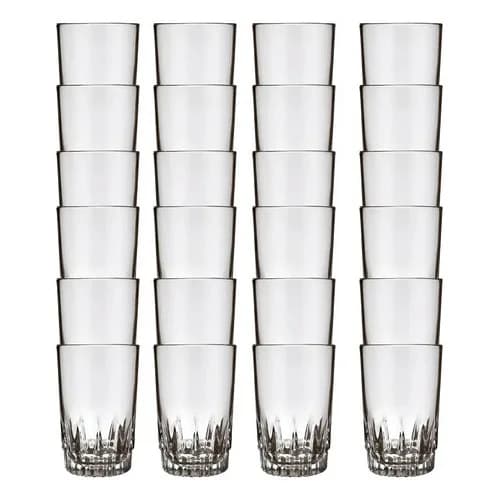Vaso De Agua Nadir Vegas 240 Ml Vidrio Set X24 — imagen 4 de 8