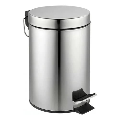Papelera Acero Inoxidable 20 L Con Pedal Y Tapa — imagen 1 de 5