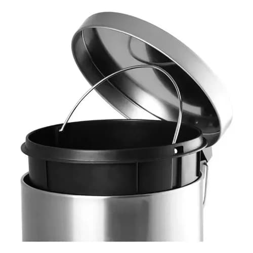 Papelera Acero Inoxidable 20 L Con Pedal Y Tapa — imagen 3 de 5