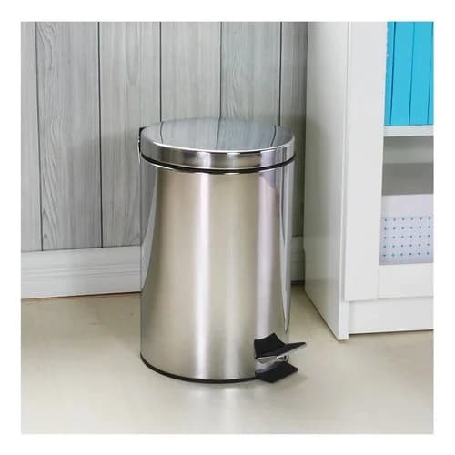 Papelera Acero Inoxidable 20 L Con Pedal Y Tapa — imagen 5 de 5