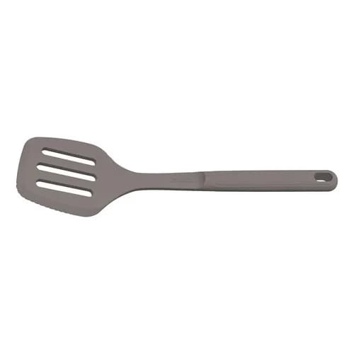 Espátula ranurada de silicona Tramontina Softta 29.9 cm gris — imagen 1 de 2