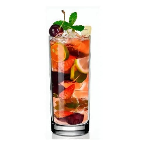 Vasos Trago Largo Nadir Cylinder Vidrio 350 Ml X24 Unidades — imagen 3 de 9