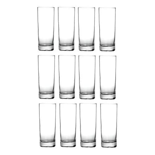 Vasos Trago Largo Nadir Cylinder Vidrio 350 Ml X24 Unidades — imagen 5 de 9