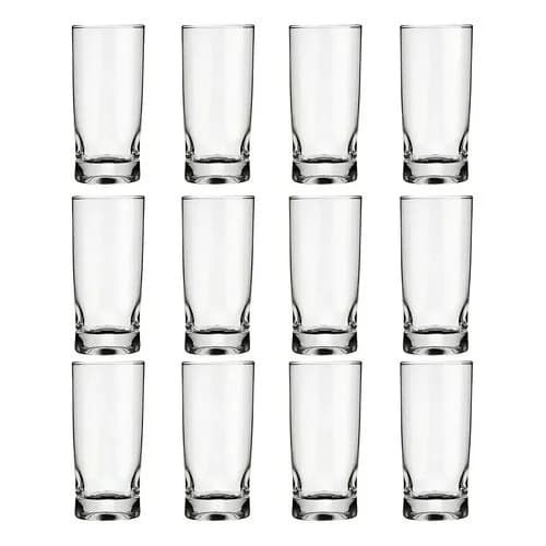 Vasos Trago Largo Nadir Amassadinho Vidrio 310 Ml X12 Unidades — imagen 3 de 5
