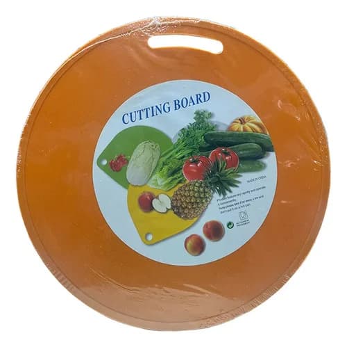 Tabla De Plástico Redonda Para Picar 30 Cm — imagen 2 de 2