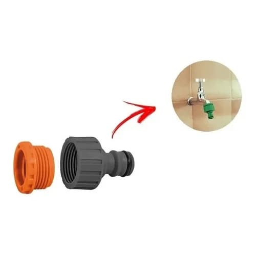 Adaptador para canilla Tramontina 3/4 con reducción 1/2 pulgada — imagen 6 de 9