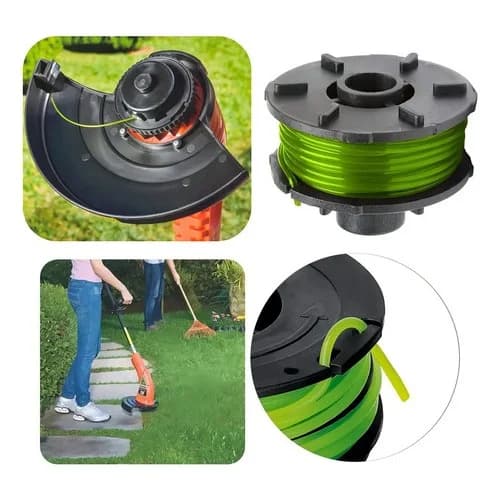 Carrete de repuesto para bordeadora Tramontina con nylon de 1.8 mm y 8 m — imagen 1 de 7