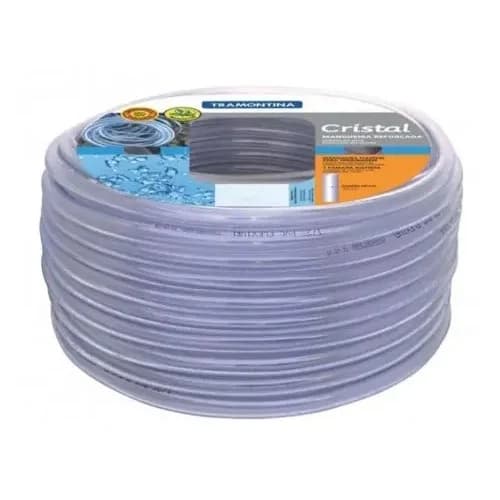 Manguera transparente de PVC Tramontina Cristal 50 m — imagen 1 de 2