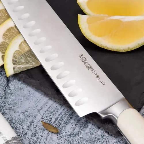Cuchillo Santoku 3 Claveles Polar 17,5 Cm Acero Inoxidable — imagen 2 de 4