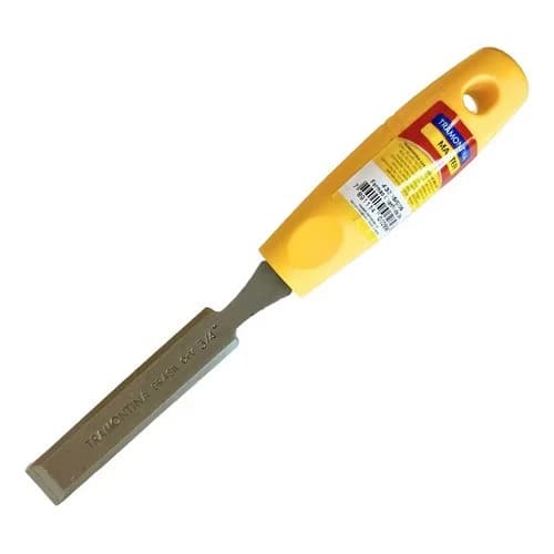 Formón biselado de acero cromo vanadio Tramontina Master 3/4 pulgada con mango de polipropileno — imagen 5 de 7