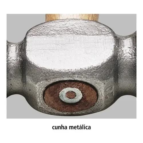 Martillo de bola Tramontina Master Basic 200 g con mango de madera — imagen 3 de 4