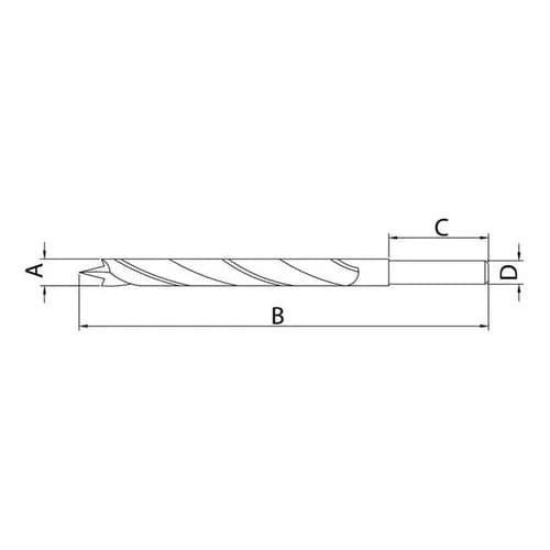 Broca para madera Tramontina Master 10 x 130 mm — imagen 1 de 2