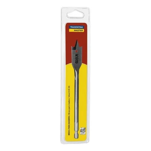 Broca plana para madera Tramontina Master 3/4 pulgada x 150 mm — imagen 2 de 3