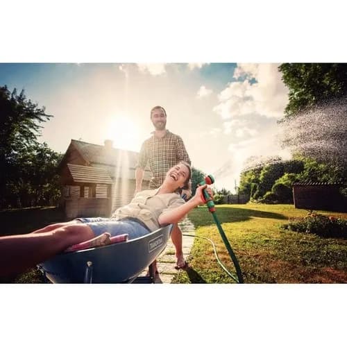 Manguera para jardín con boquilla y soporte Tramontina Flex 20 m — imagen 6 de 9