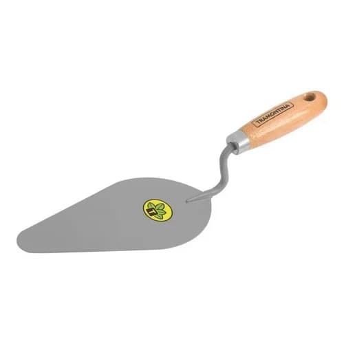 Cuchara de albañil con mango de madera Tramontina 8 pulgadas — imagen 1 de 2