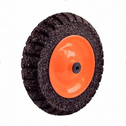 Rueda con neumático macizo de goma para carretilla Tramontina 35.8 cm — imagen 1 de 3