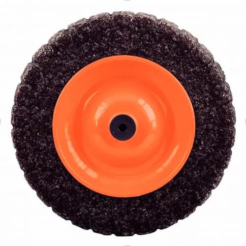 Rueda con neumático macizo de goma para carretilla Tramontina 35.8 cm — imagen 3 de 3