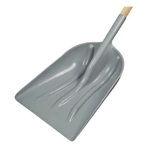 Pala plástica con mango de madera Tramontina 79 cm gris — imagen 2 de 4