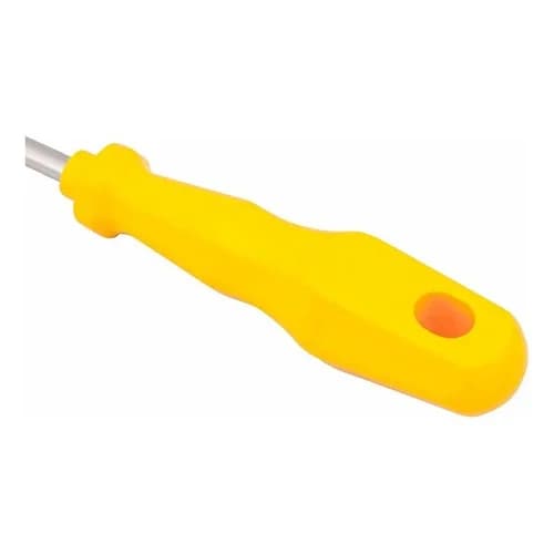 Destornillador de punta plana y mango amarillo Tramontina Master 1/4 × 5 pulgadas — imagen 5 de 5