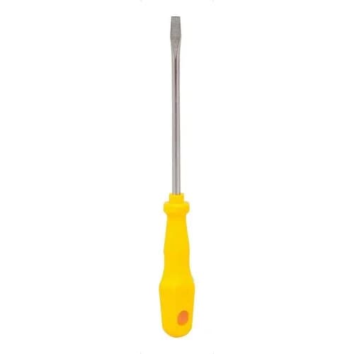 Destornillador de punta plana y mango amarillo Tramontina Master 1/4 × 5 pulgadas — imagen 2 de 5
