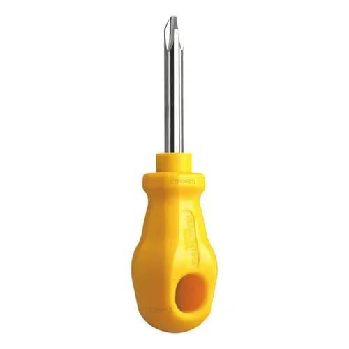 Destornillador Phillips corto Yellow Tramontina Master 1/4 x 1 1/2 pulgadas — imagen 1 de 3