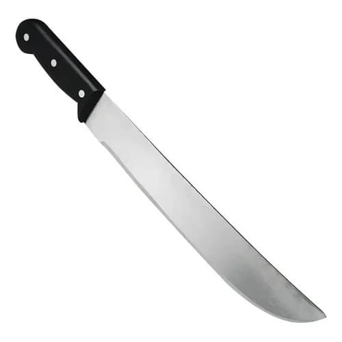 Machete de acero al carbono con mango negro Tramontina 20 pulgadas — imagen 1 de 4