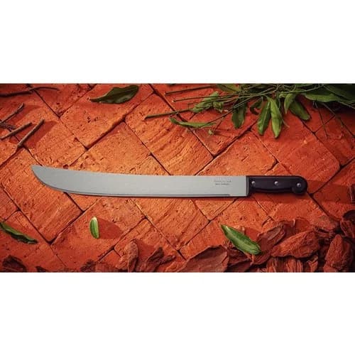 Machete de acero al carbono con mango negro Tramontina 20 pulgadas — imagen 2 de 4