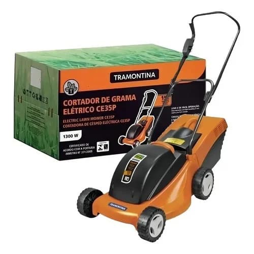 Cortadora de césped eléctrica CE35P Tramontina 1300 W 220 V corte 35 cm — imagen 1 de 2