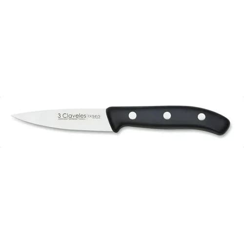 Cuchillo Para Verduras 3 Claveles Domus 9 Cm Acero Inoxidable Negro — imagen 1 de 6