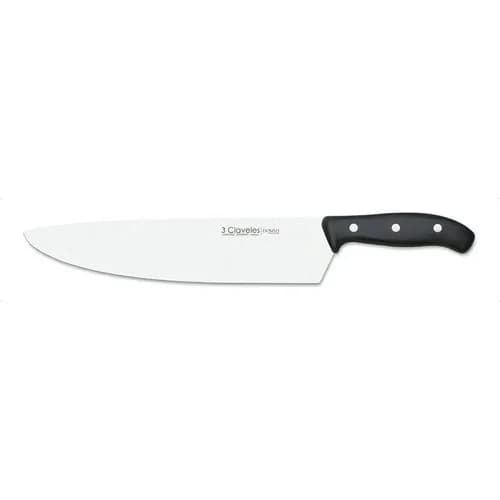 Cuchillo Cocinero 3 Claveles Domus 25 Cm Acero Inoxidable Negro — imagen 1 de 3