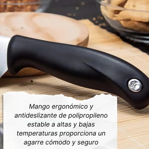 Cuchillo Cocinero 3 Claveles Evo 20 Cm Acero Inoxidable — imagen 6 de 10