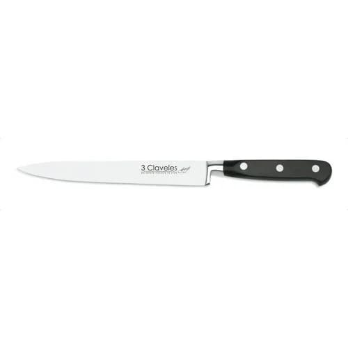 Cuchillo Filetear Forjado 3 Claveles 19 Cm Acero Inoxidable — imagen 2 de 5