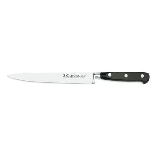 Cuchillo Filetear Forjado 3 Claveles 19 Cm Acero Inoxidable — imagen 3 de 5