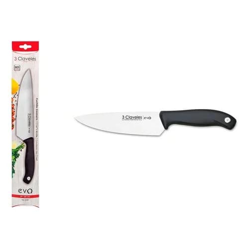Cuchillo Chef Cocinero 3 Claveles Evo 15 Cm Acero Inoxidable — imagen 1 de 11