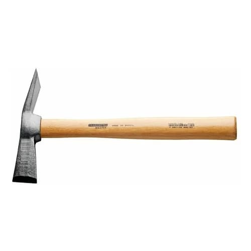 Martillo de albañil de dos cortes Tramontina Master 500 g con mango de madera — imagen 2 de 3