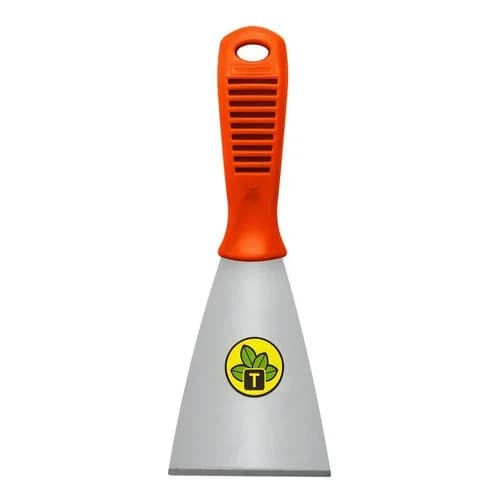 Espátula rígida de acero carbono Tramontina 10 cm con mango de polipropileno — imagen 1 de 4