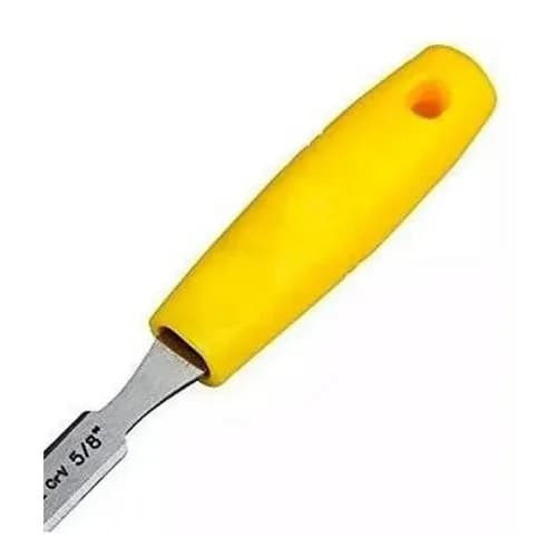 Formón biselado de acero cromo vanadio Tramontina Master 5/8 pulgada con mango de polipropileno — imagen 3 de 3